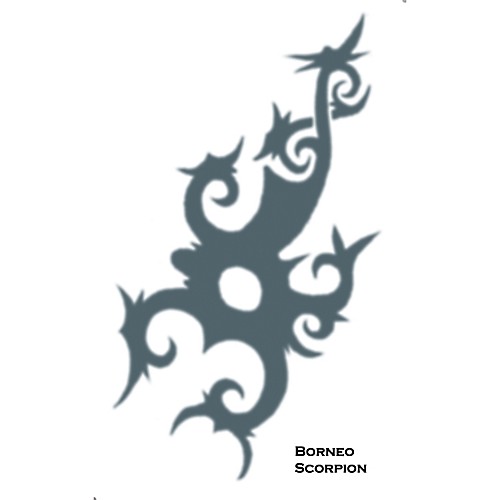 Featured Image for Tattoo Tribal Borneo Scorpion