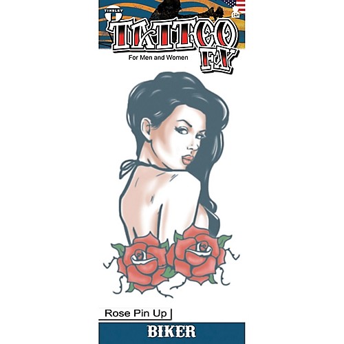 Featured Image for Rose Pin Up Biker Tattoo FX