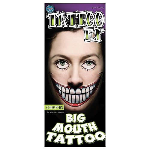 Featured Image for Chompers Big Mouth Tattoo