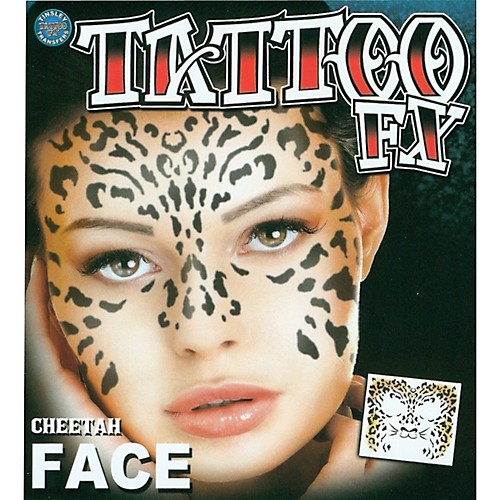 Featured Image for Face Tattoo Cheetah Face