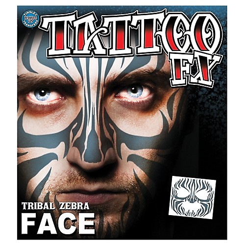 Featured Image for Face Tattoo Tribal Zebra