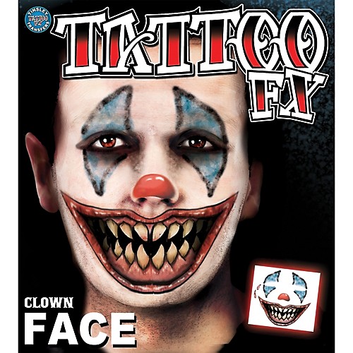 Featured Image for Clown Face Tattoo