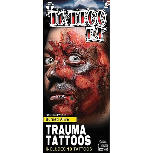 Featured Image for Burned Alive Trauma Tattoo FX
