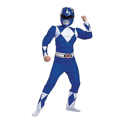 Featured Image for Boy’s Blue Ranger Classic Muscle Costume