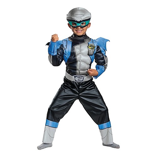 Featured Image for Silver Ranger Muscle Toddler Costume – Beast Morphers