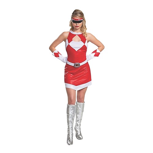 Featured Image for Women’s Red Ranger Deluxe Costume – Mighty Morphin