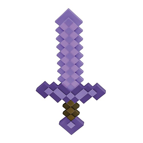 Featured Image for Enchanted Purple Minecraft Sword – Child