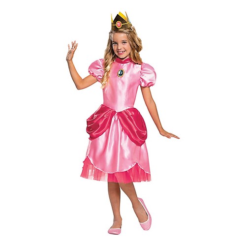 Featured Image for Girl’s Princess Peach Classic Costume