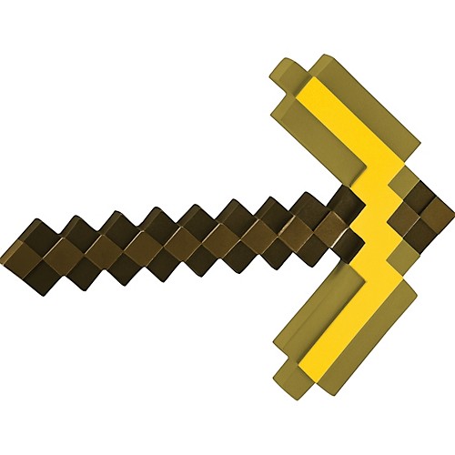 Featured Image for Minecraft Gold Pickaxe