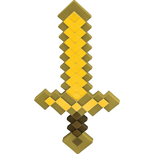Featured Image for Minecraft Gold Sword