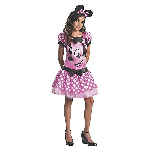 Featured Image for Girl’s Minnie Mouse Pink Costume