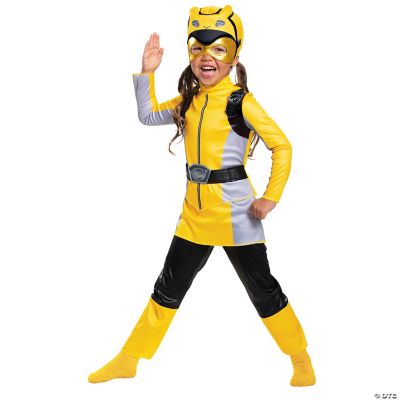 Featured Image for Girl’s Yellow Ranger Muscle Costume – Beast Morphers