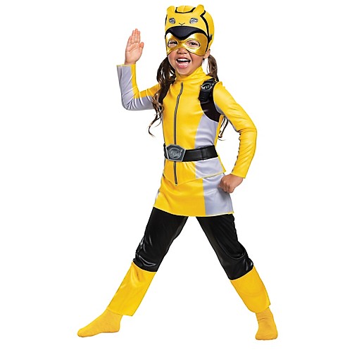 Featured Image for Girl’s Yellow Ranger Muscle Costume – Beast Morphers