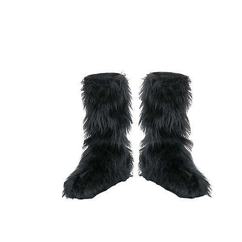 Featured Image for Girl’s Black Furry Boot Covers
