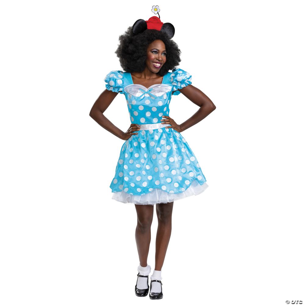 Women's Deluxe Vintage Minnie Mouse Costume - Large