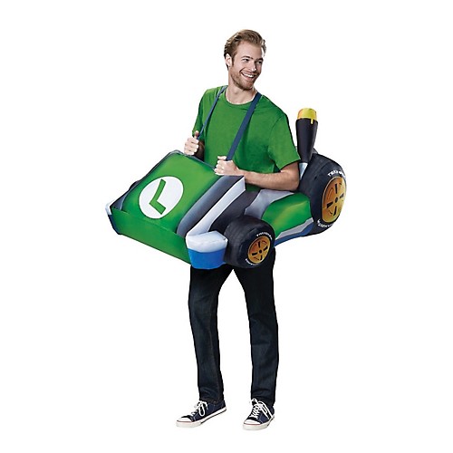 Featured Image for Men’s Luigi Kart Inflatable Costume