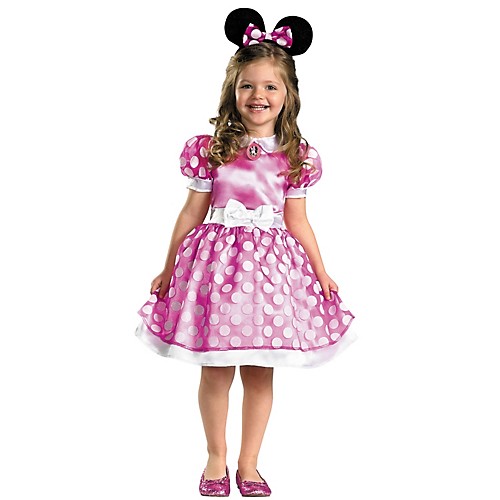 Featured Image for Girl’s Pink Minnie Mouse Classic Costume