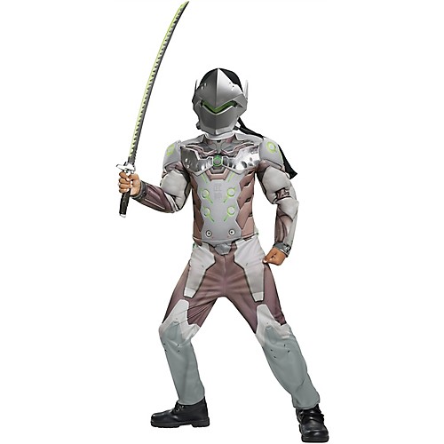 Featured Image for Boy’s Genji Classic Muscle Costume – Overwatch