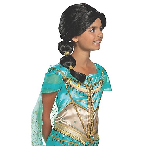 Featured Image for Girl’s Jasmine Wig – Aladdin Live Action
