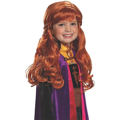 Featured Image for Girl’s Anna Wig – Frozen 2