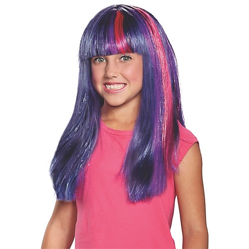 Featured Image for Twilight Sparkle Wig – Child – My Little Pony