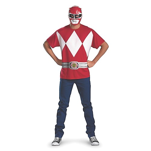 Featured Image for Men’s Red Power Ranger Alternative Costume