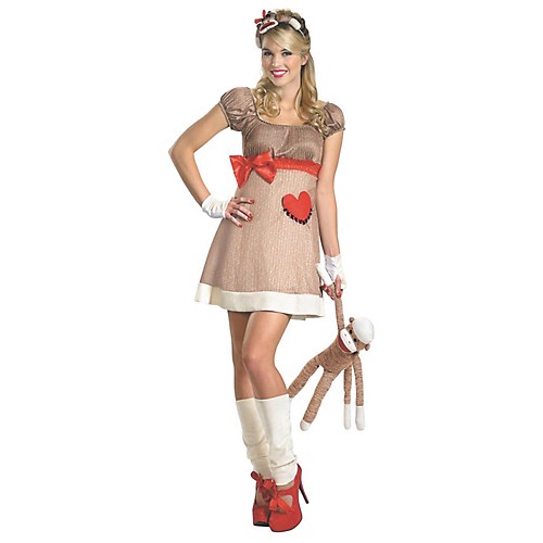 Featured Image for Ms. Sock Monkey Deluxe Costume