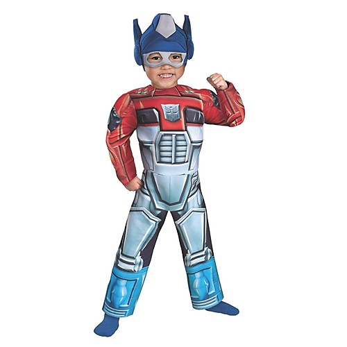Featured Image for Boy’s Optimus Prime Rescue Bot Toddler Muscle Costume