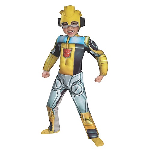 Featured Image for Boy’s Bumblebee Rescue Bot Toddler Muscle Costume