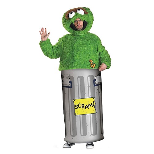 Featured Image for Men’s Retro Oscar the Grouch Costume – Sesame Street
