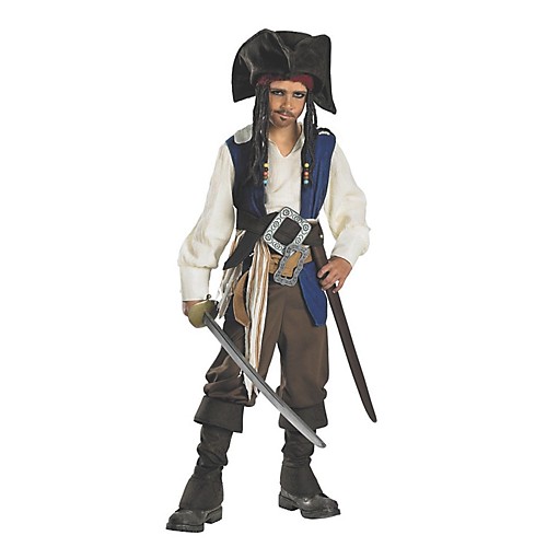 Featured Image for Boy’s Captain Jack Sparrow Deluxe Costume