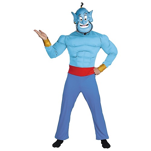 Featured Image for Men’s Genie Muscle Chest Costume – Aladdin