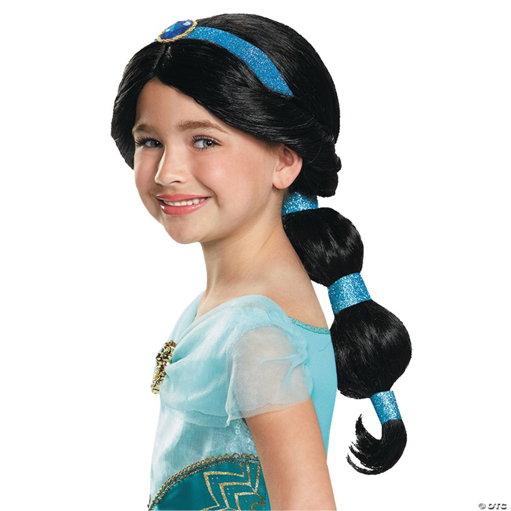Girl's Deluxe Jasmine Wig