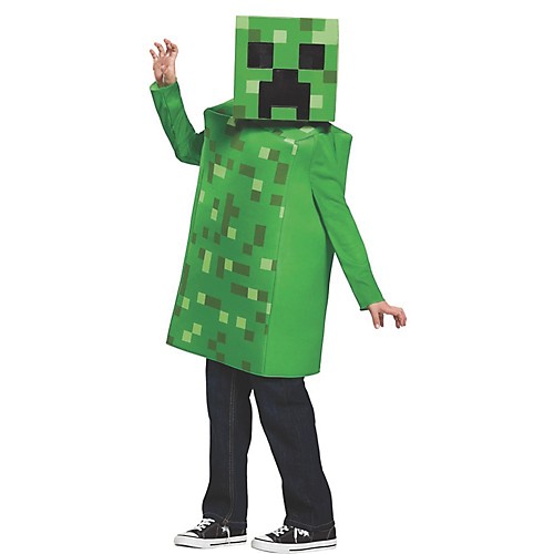 Featured Image for Boy’s Creeper Classic Costume – Minecraft
