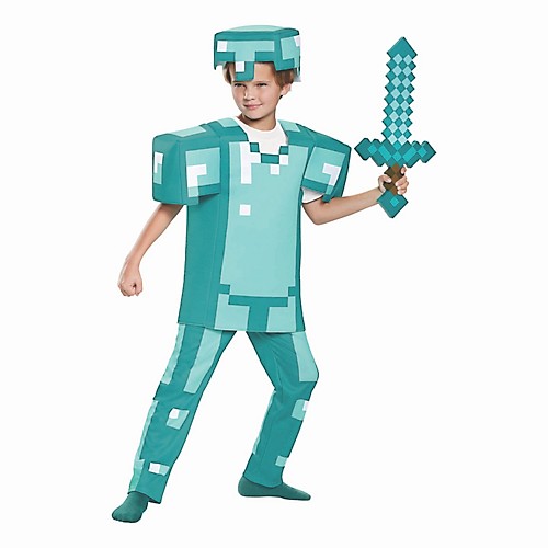 Featured Image for Minecraft Armor Deluxe Child Costume