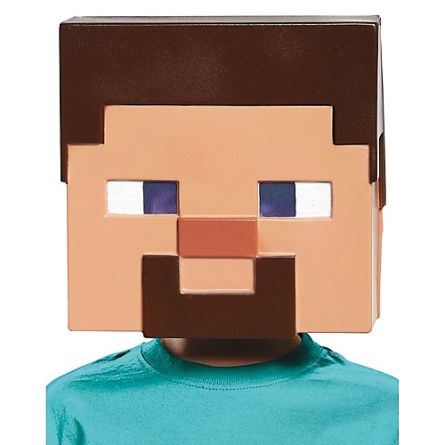 Featured Image for Child’s Steve Vacuform Mask – Minecraft