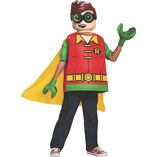 Featured Image for Boy’s Robin Classic Costume – LEGO Batman Movie