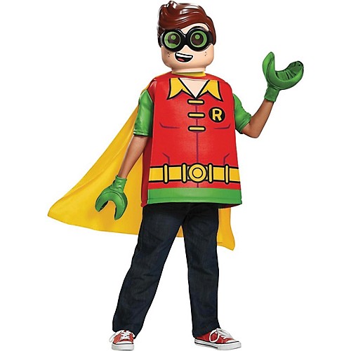 Featured Image for Boy’s Robin Classic Costume – LEGO Batman Movie