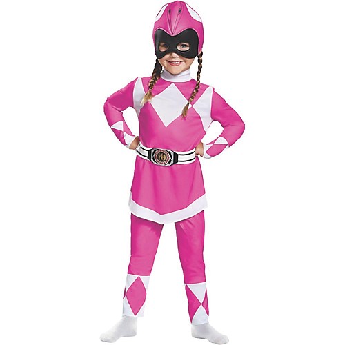 Featured Image for Pink Ranger Classic Toddler Costume – Mighty Morphin
