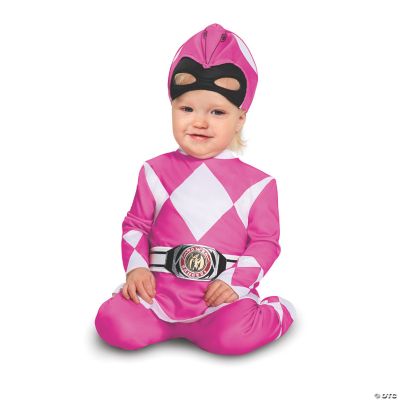 Baby Girl’s Classic Power Rangers™ Pink Ranger Costume - 12-18 Mo ...