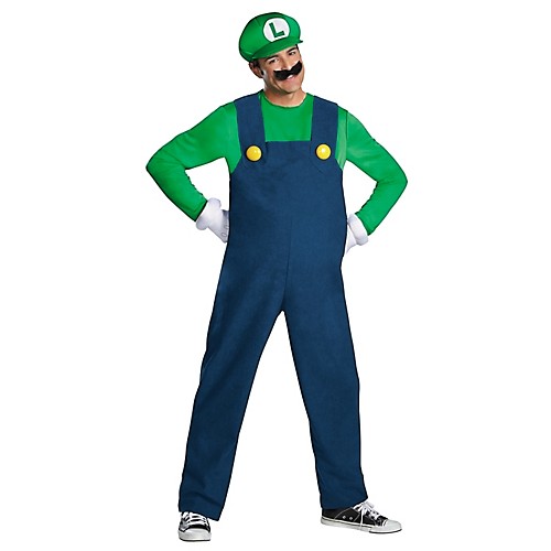 Featured Image for Men’s Luigi Deluxe Costume – Super Mario Brothers