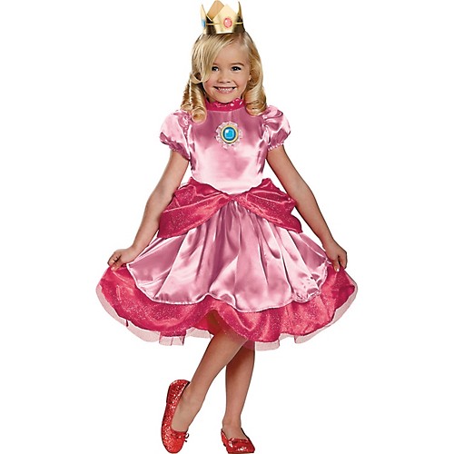 Featured Image for Princess Peach Deluxe Toddler Costume