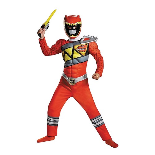 Featured Image for Boy’s Red Ranger Classic Muscle Costume – Dino Charge