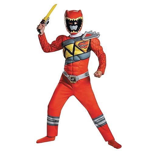 Featured Image for Boy’s Red Ranger Classic Muscle Costume – Dino Charge