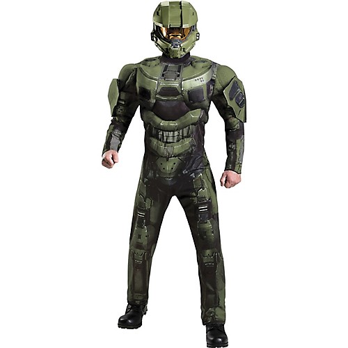 Featured Image for Men’s Master Chief Deluxe Muscle Costume