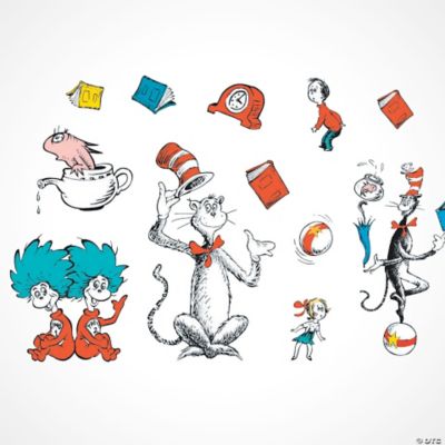 Dr. Seuss Teaching Supplies, Dr. Seuss Bulletin Board, Cat In The Hat 