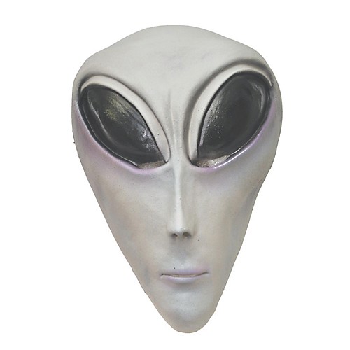 Featured Image for Gray UFO Latex Mask