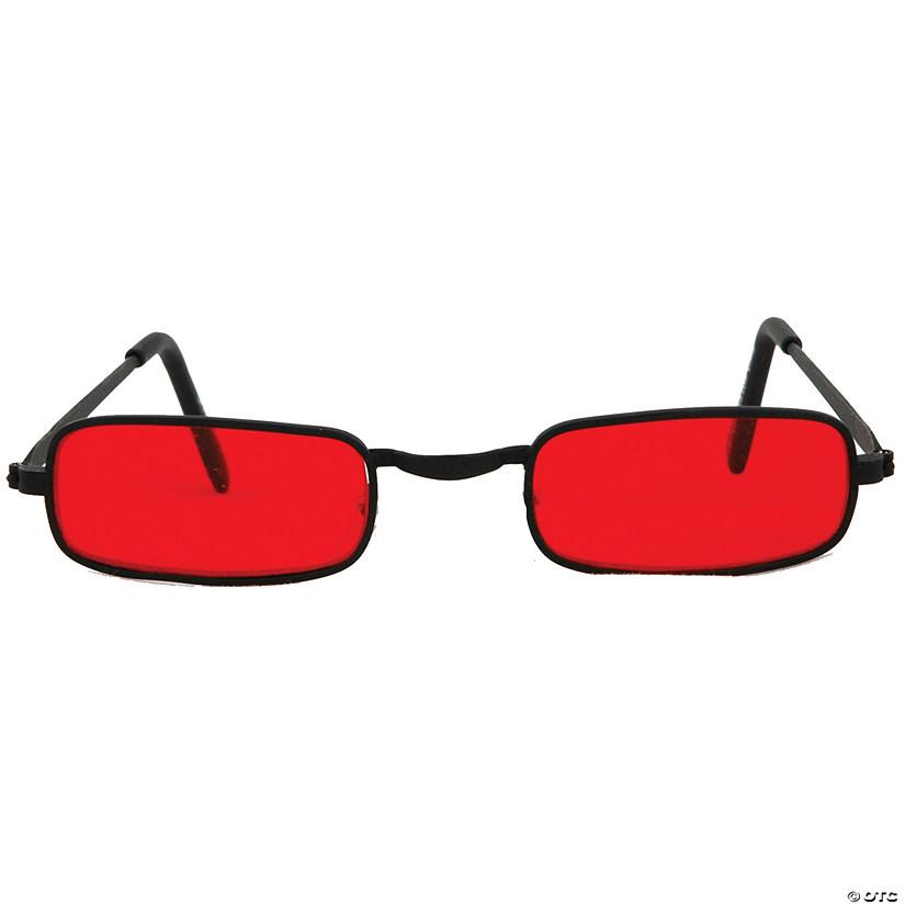 Red and Black Vampire Gothic Glasses Costume Els82601 for sale online 