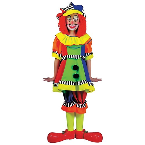 Featured Image for Girl’s Spanky Stripes Clown Costume