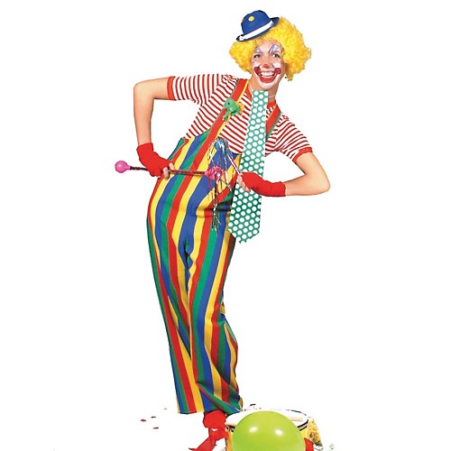Featured Image for Striped Clown Overalls